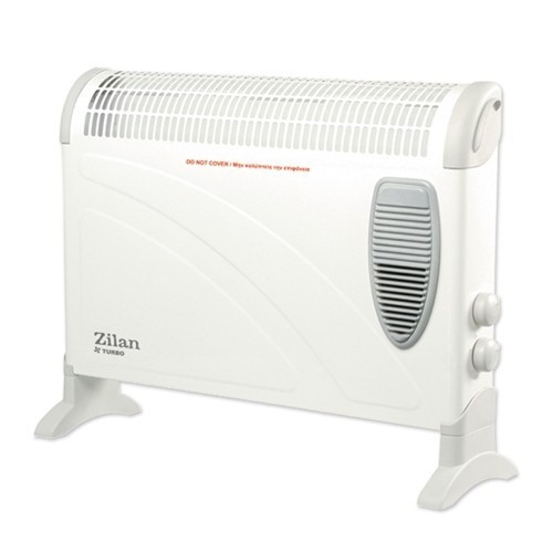 Convector electric cu termostat si ventilator Zilan ZLN1794, Putere 2000W
