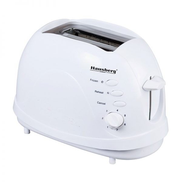 Prajitor de paine cu 7 trepte Hausberg HB-170, 2 felii, Putere 700W