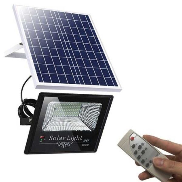 Lampa solara cu telecomada Solar Light, LED, Putere 50W