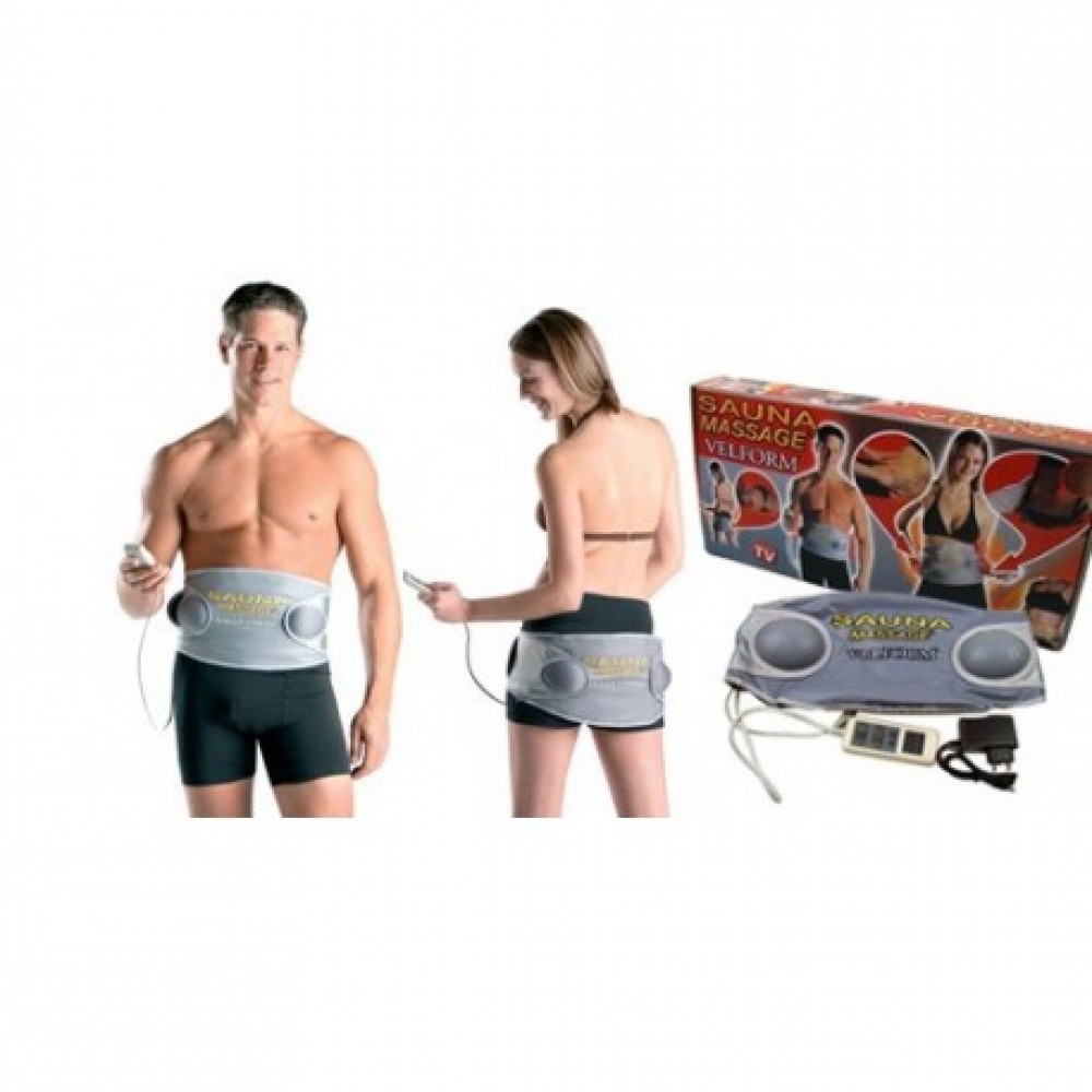 Centura Sauna Velform pentru sauna si masaj, ecran LCD, 3 programe masaj