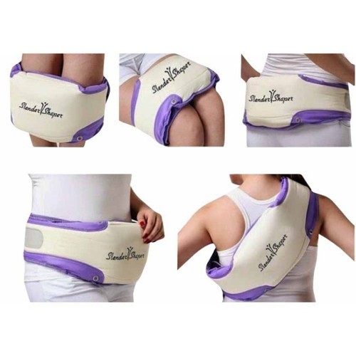 Centura Slender Shaper pentru slabit, 5 trepte de viteza, telecomanda