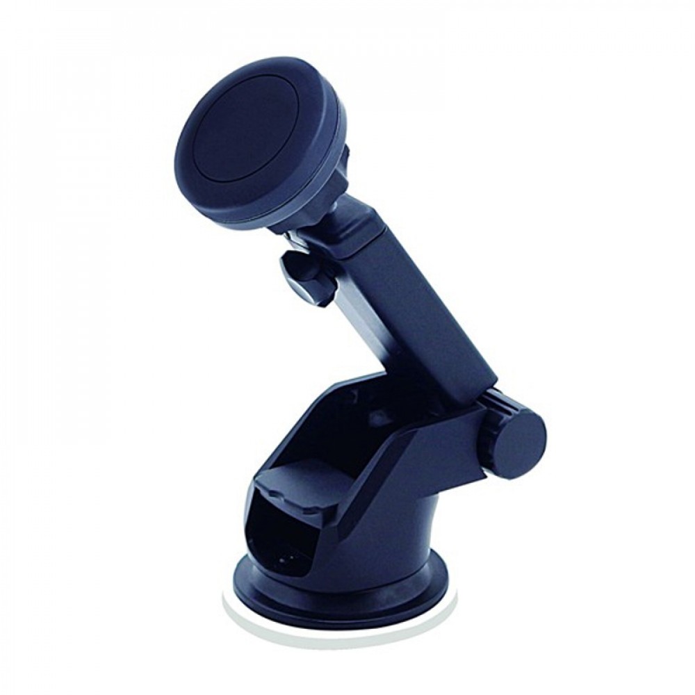 Suport auto universal pentru telefon cu magnet si ventuza prindere, rotire 360 grade