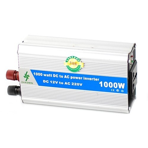Invertor auto Chaomin cu clestisori, sinusoida modificata, Putere 1000W, 12V