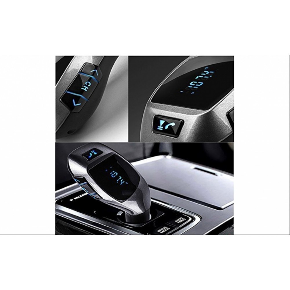 Modulator Fm cu bluetooth, redare MP3, USB, SD