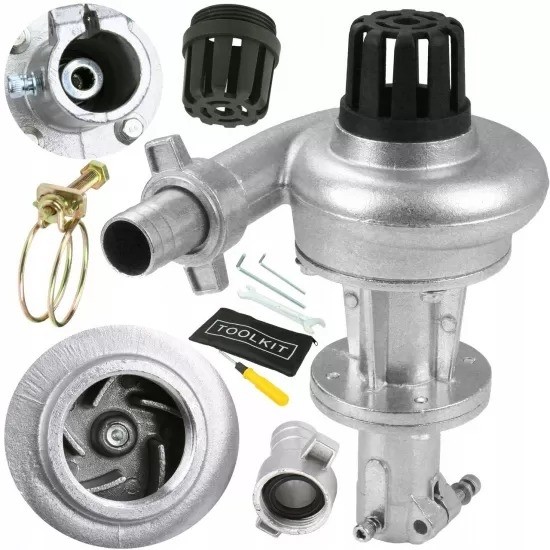 Atasament motocoasa pentru pompa de apa, 28MM, 9T, 1″ / 1.5″