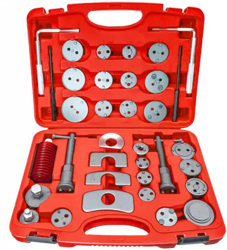 Set trusa presa piston etrier frana 35 piese schimb placute frana impins pistoane 