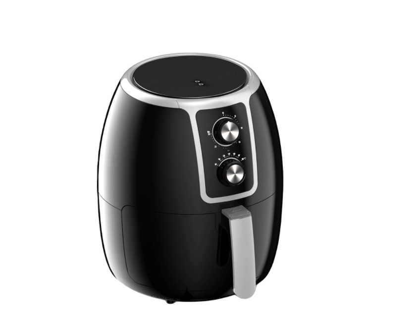 Friteuza Air Fryer Hausberg HB2350, 1500 W, 3.5 L, Timer, protectie supra-incalzire