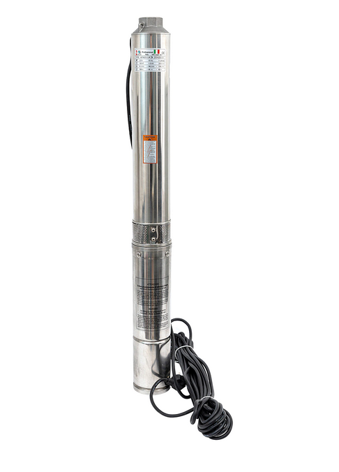Pompa apa submersibila Zinith Italiy 3STM122, 1.25KW, 140m, multietajata cu turbine, professional,Bobinaj 100%Cupru 