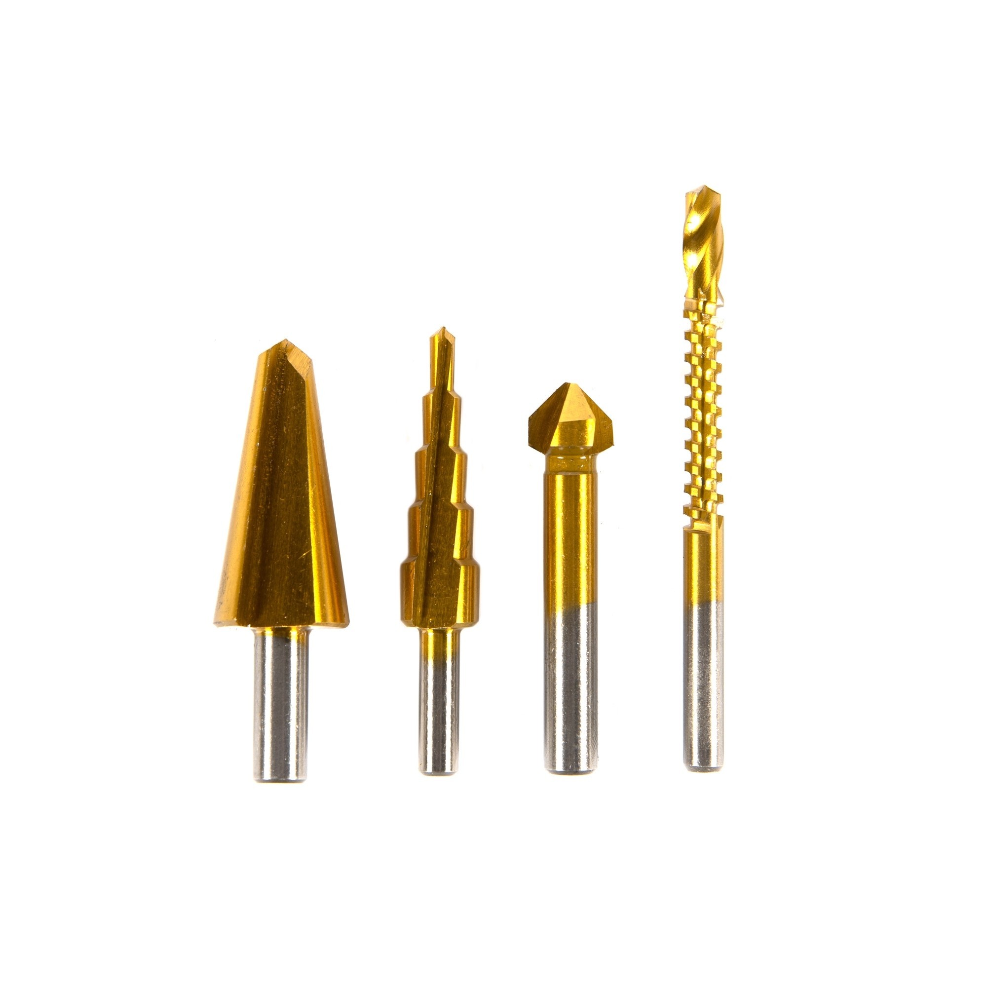 Set 4 freze multifunctionale HSS 8-20/4-12/12.4/6mm