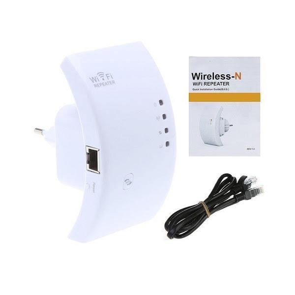 Amplificator wifi, dubleaza semnalul wireless pentru internet in zone fara semnal