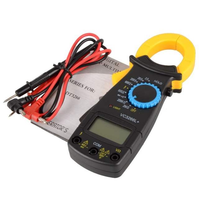 Clampmetru digital DT3266L, baterie 9V, 350g