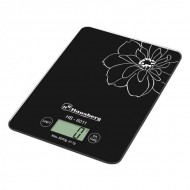 Cantar de bucatarie Hausberg HB-6011, LCD, Capacitate 5KG, Negru