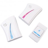Sonerie fara fir Luckarm 7610, 2 receptori, alimentare la baterii