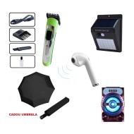 PROMOTIE IMBATABILA! LAMPA SOLARA + MASINA DE TUNS + CASCA BLUETOOTH i7 + BOXA BLUETOOTH + CADOU UMBRELA, TOTUL LA DOAR 124.90 LEI!