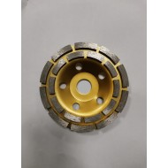 Disc oala diamantat Turbo de slefuit beton si piatra 125 mm