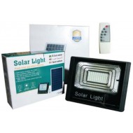 Proiector LED SMD 80 W cu panou solar IP67