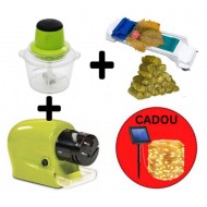 PROMOTIE IMBATABILA! TOCATOR UNIVERSAL, 4 LAME + APARAT SARMALE PROFESIONAL + ASCUTITOR ELECTRIC PORTABIL PENTRU CUTITE + CADOU INSTALATIE SOLARA PENTRU CASA SAU GRADINA, 12 METRI, 120 LED-URI, TOTUL LA DOAR 149.90 LEI!