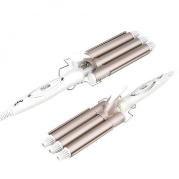 Ondulator pentru par, 3 tuburi, 45W