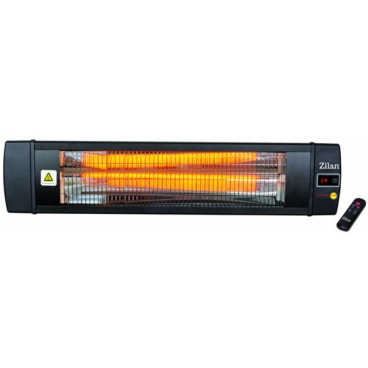 Radiator infrarosu cu fibra carbon si telecomanda Zilan ZLN1624, Putere 2000W