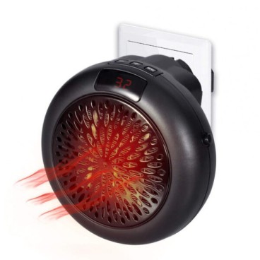 Mini aeroterma portabila cu display digital Wonder Heater, Putere 600W