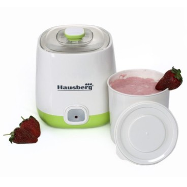 Aparat pentru preparat iaurt Hausberg HB-2190, Putere 20W, Capacitate 1L