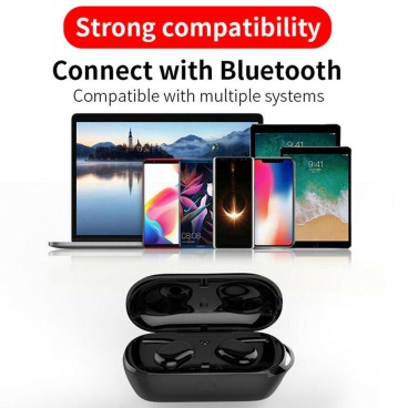 Casti Audio Wireless In-Ear Handsfree cu functie touch si Bluetooth 5.0